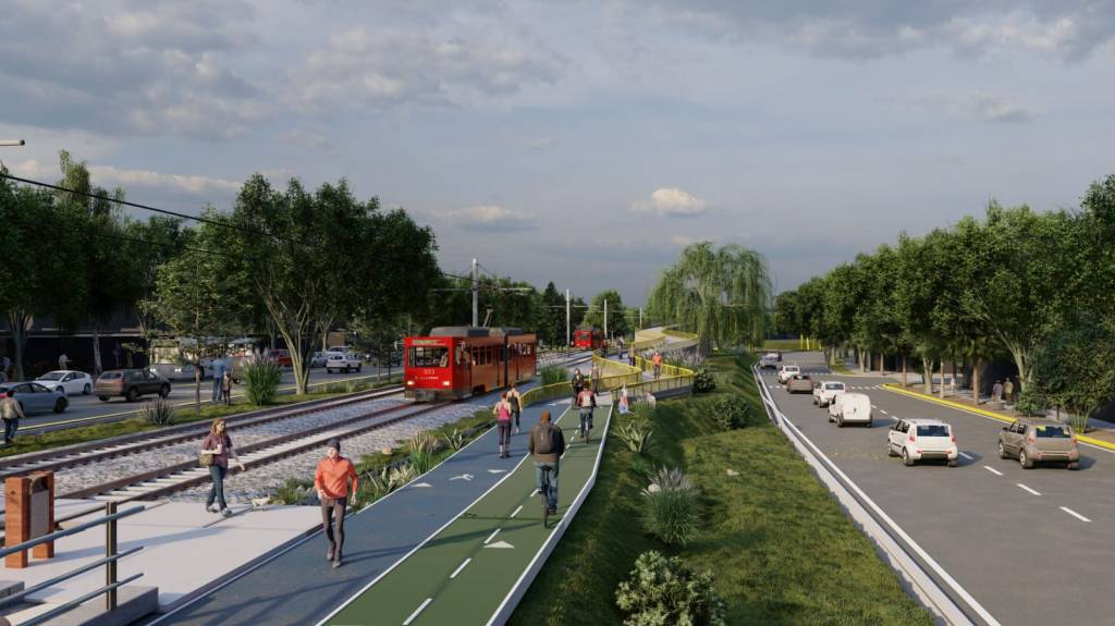 Luján conectada: Avanzan las obras en el nuevo Metrotranvía y el puente estratégico de Ruta 15